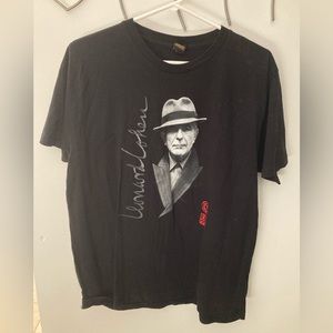 Leonard Cohen Official concert shirt